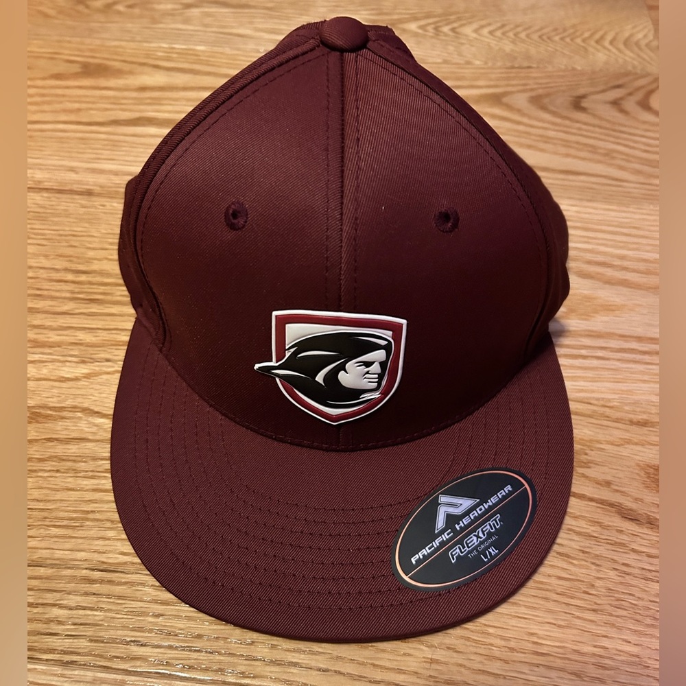 Pacific L/XL Maroon Flexfit Hat – Archbishop Curley High School Embroidered